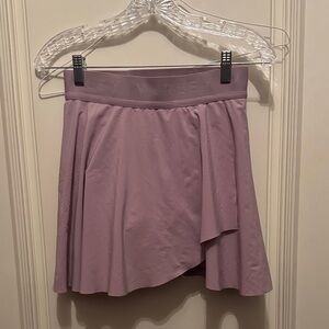 Varley Mauve Asymmetrical Skirt